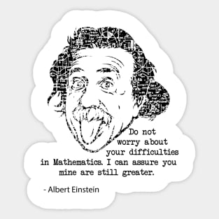 Albert Einstein Sticker